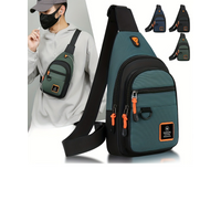 AliExpress Other Men's leisure outdoor hiking bike shoulder bag, waterproof sports crossbody bag, travel backpack, men's chest bag, shoulder bag