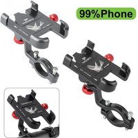 AliExpress NVPONE MTB Phone Mount Stand Bike Mobile Phone Holder 360 Rotatable Aluminum Adjustable Bicycle Non-slip Cycling Bracke Accessories
