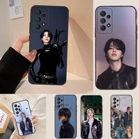 Singer J-JIMINS-S Phone Case For Samsung Galaxy A13,A21s,A22,A31,A32,A52,A53,A71,A80,Soft Black Shell