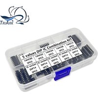 50PCS/Set Electronic Component Assortment Kit 74HC00 74HC02 74HC04 DIP-14 74HC08 74HC14 DIP