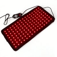 120 LEDs Red&Infrared Therapy Belt 850nm 660nm Back Waist Shoulder Joint Muscle Heat Pad Health Care Pulsed Light Belt