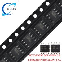 RT6363 RT6363GSP 3.5A RT6365 RT6365GSP 5A SOP-8 60V Asynchronous Buck Step-down Converter Chip SMD IC