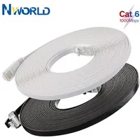 0.5m 1m 2m 3m 5m 10m 15m 20m 30m Cable CAT6 Flat Ethernet Cable RJ45 Patch LAN CAT 6 Network Cable for Computer Router Laptop
