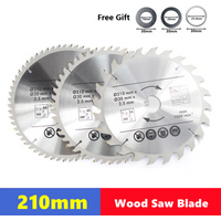 TCT 210mm woodworking saw blade 24T/48T/60T/80T,Wood Cutting Disc Carbide Tipped TCT Saw Blade Woodworking Tools