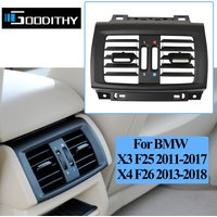Couvercle de panneau de grille de sortie d'aération de climatiseur arrière frais de voiture, remplacement pour BMW Bery Tage, F25, F26, 2010-2016, 64229200888