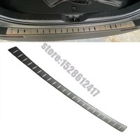 For Toyota Rav4 Xa50 2019 2020~2023 stainless steel Car Accessories Rear Bumper Protector Sill Trunk Rear guard Tread Plate