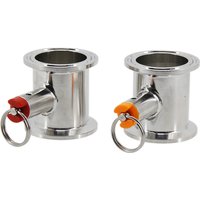 1.5 Inch Tri Clamp Cornelius Type Pressure Relief Valve (PRV) Tube 17/35PSI Homebrew Dry Hopper Parts Conical Accessories