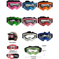 AliExpress NONE Kids' Motorcycle Wind Goggles Off-Road Youth Goggles – Dirt Bike MX Wind Dust-Proof Child Rider Gear, ATV MTB Cycling Helmet