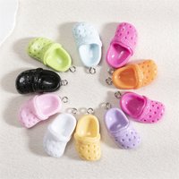 10pcs/pack Simulation Red Colored Pepper Slipper Charms Resin Pendants For DIY Crafting Earring Bracelet Jewelry Accessories
