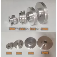 40mm 60mm 80mm V-belt Pulley, Single Groove, A- type V-belt Pulley High Quality 1PCS