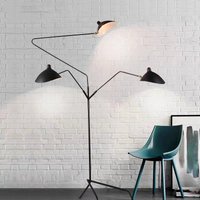 Lampe LED autoportante industrielle en forme d'araignée, design de designer, luminaire décoratif d'intérieur, idéal pour un loft