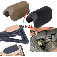 CTR Style Shock-Absorbing Buttpad Riser - Quick Detach Nylon Cheek Rest for AR15/M4 CQB