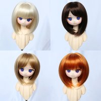 1/3 BJD Wig Pullip Dal DD Dollfie Doll Wig 8-9 inch Short Collection Wig