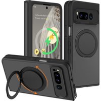 For Google Pixel Fold Case Magnetic with Kickstand Matte Shockproof Phone Cover Ultra-Thin Foldable Screen Specialized Anti