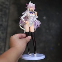 27cm GK Beautiful Girl Thief Crystal Model Hand-made Chassis Desktop Ornaments Birthday Gift
