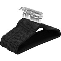 Slim, velvet, non-slip, space-saving suit hanger—maximizes space and helps you organize your closet