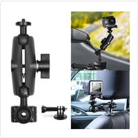 For DJI OSMO Pocket 3 Action Nano Insta360 Go Pro 13 12 11 10 9 8 7 Vehicle Car Headrest Mount Holder Bracket Camera Accessories