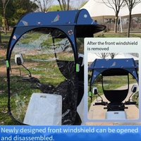 AliExpress NONE Windproof Waterproof Electric Bike Sunshade Universal Fit for E-Scooter Motorcycle Outdoor Protection Rain Cover