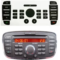 For Ford For Mondeo For 6000CD Radio CD Multimedia Radio Panel Repair Sticker Button Repair Decal Sticker
