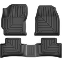 For Corolla TPE Car Floor Mats Liners 3PCS Custom Fit All Weather Waterproof Anti-Slip