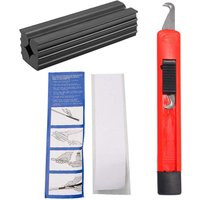 Golf Club Grip Repair Kit 13 Golf Grip Tape Strips Club Cover Removal Repair Tool Set Rubber Vise Clamp for Golf Club Regripping