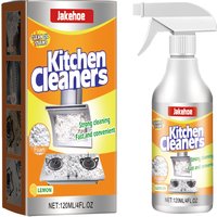 JakeHoe Kitchen Foam Cleaner Powerful Degreasing Clean Up Kitchen Oil Stains Magic Shine Cleaners Remove Fat Cleaning Agent