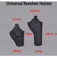 Oxford Universal for Revolver Duty Holster for Revolver Holster Case Long Short Quick Draw Button Opening Anti Drop Case