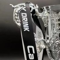 Resin 42cm European League Cup Trophy Three-handle Champions Sports Trophy Fan Souvenir Replica Ornament Resin