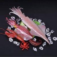Simulation Squid Model Kitchen Photography Fake Food Seafood Barbecue Accessories Window Decoration Photography Props