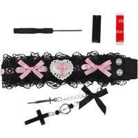 /KQM/Lace Keyboard Ribbon Mechanical Keyboard Strap Universal Personalized Keyboard Ribbon Keyboard Decor Accessories