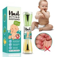 10ml Stop Nail Biting No Nail Bite Natural Strengthener Guard Stopper Hydrating Bitter Liquid for Finger Health Habit Baby Hand