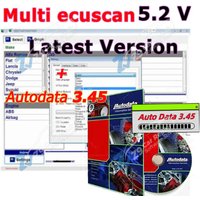 Multiecuscan V5.2 Auto Repair Software Update for Fiat Chrysler Dodge Jeep Suzuki with Autodata 3.45 - 2025 Hot Software