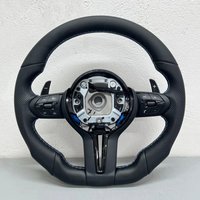 Interior M Series Leather Steering Wheel For BMW M3 M5 F20 F22 F23 F30 F33 F34 X1 F48 X5 F15 X3 F25 F80 E90 E70 E84 With Paddles