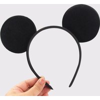 2026 Cute Boys Trendy Pearls 3.3"Velvet Ears Headband For Girls Soft Bow Hairband Party Decoration Kids DIY Hair Accessories