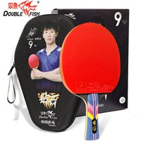 DOUBLE FISH Table Tennis Racket Diamond Series 7 8 9 Star Ping Pong Racket Paddle Bat Volant Pheonix Rubbers & OFF Blade