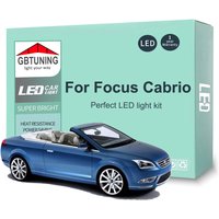 14Pcs LED Interior Light Bulb Kit For Ford Focus CC Cabrio Cabriolet Convertible 2006 2007 2008 2009 2010 Car Trunk Dome Canbus