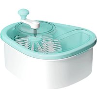 L68A Fruit Cleaner Spinner , Large Fruit Washer Spinner, Fruit Washer Bowl, Vegetable Fruit Spinner Washer,Fruit Scrubber