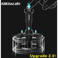 AliKisscafe WDT Tools Rotary 51mm 54mm 58mm Espresso Stirrer Needle Distributor Magnetic Coffee Maker Accessories Barista Tools
