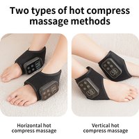Electric Foot & Hand Massager with Vibration Heat Therapy for Ankle & Knee Joint Relax – Portable, Rechargeable, Deep Relaxation