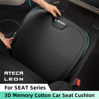 Leather Car Seat Cover Breathable and Non-slip Front Auto Seat Cushion Protector Mat for Seat Leon Mk2 Mk1 Mk3 Ateca Chair Pad