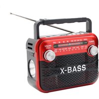 Portable radio, equipped with rechargeable battery, USB, TF card, Bluetooth playback, FM/AM/SW modes