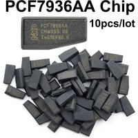 10pcs/lot Original PCF7936AA ID46 Transponder Chip T19 7936AA Unlock ID 46 PCF7936 (update of PCF7936AS) Blank Carbon Auto Chip
