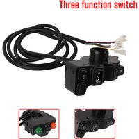 AliExpress NONE Three in one combination switch, headlight horn turn, three gear switch suitable for simple scooter and bicycle accessories