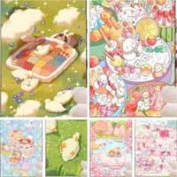Cure Cartoon Diamond Art Popular Crystal Square DIY Cross Stitch Embroidery Kit Duck New Arrival Home Decor