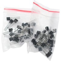 50pcs/lot 2N5551 2N5401 NPN Transistor Set, TO-92 Switching Transistors electronic components kit