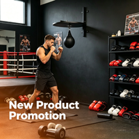 Speed Bag Platform Speed Bag Platform Kit Heavy Duty Boxing Training Equipment with Punching Ball Height Adjustable Wall Mounted Speed Bag Platform