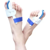 2Pcs Halux Valgus Corrector Foot For Toes Separator Haluksy Bunions Hallux Valgus Toe Spreader Separators Toe Corrector Bunion