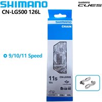 AliExpress Shimano SHIMANO CUES LG500 9S 10S 11Speed Chain for MTB Mountain Bike CN-LG500 126L with Box LINKGLIDE Chain Original Bicycle Parts