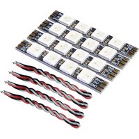 1SET/4PCS PandaRC LED0539 LED light WS2812 5V RGB Programmable Highlight Light strip with cable for RC FPV drones F3/F4 FC