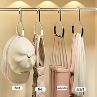 Home Use Hat Hook Storage Solution Dormitory Baseball Cap Hanger Household Non-Slip Mark-Free Scarf Rack